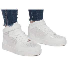 Tênis Branco High Force One multicolorido