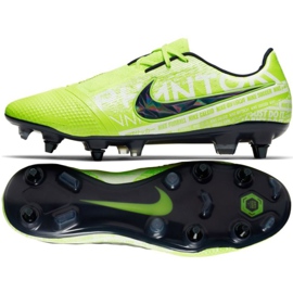 Chuteiras Nike Phantom Venom Elite Sg Pro Ac M AO0575-717 multicolorido verde