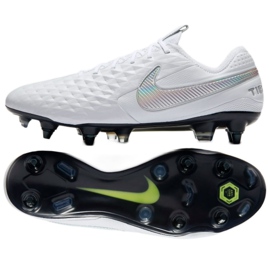 Sapatos de futebol Nike Tiempo Legend 8 Elite SG-Pro Ac M AT5900-100 branco branco