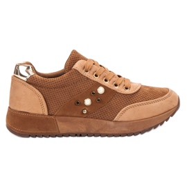 SHELOVET Camel Sport Shoes marrom