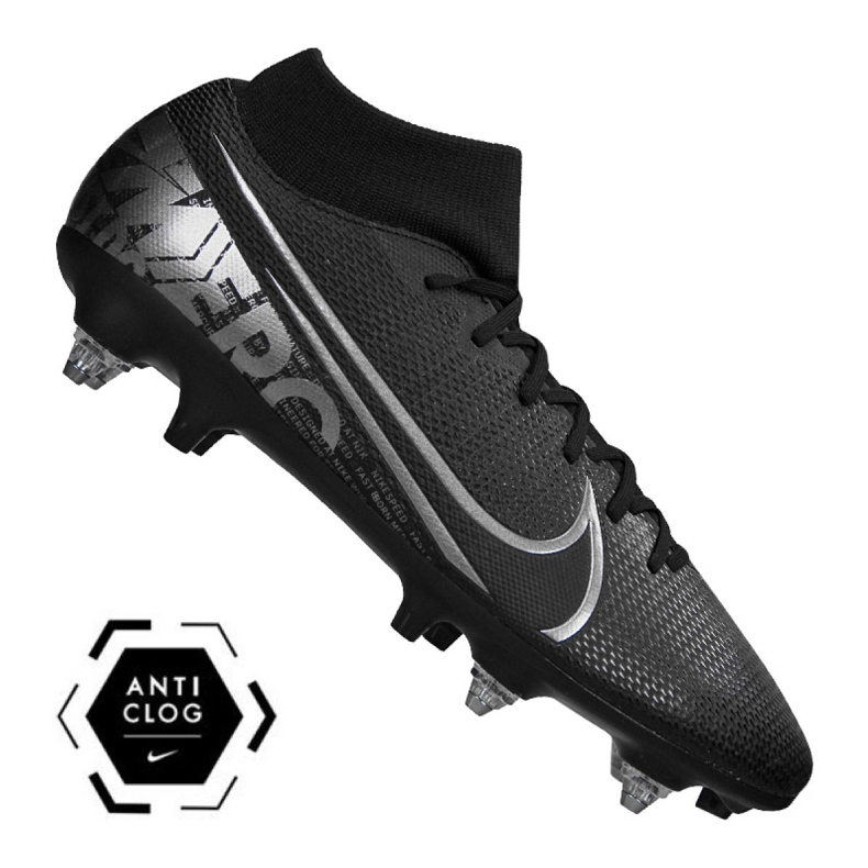Chuteiras Nike Superfly 7 Academy SG-Pro Ac M BQ9141-001 preto preto