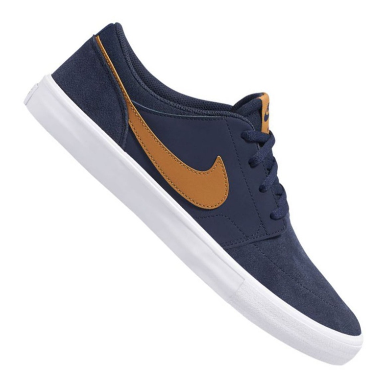 Sapato Nike Sb Solarsoft Portmore Ii M 880266-402 azul marinho