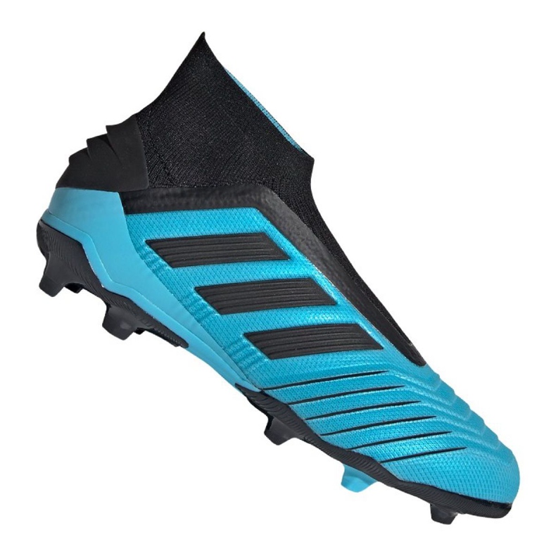 Chuteiras Adidas Predator 19+ Fg Jr G25788 azul azul