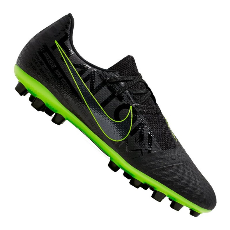 Botas de futebol Nike Phantom Vnm Academia Ag M CK0410-007 preto preto