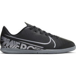 Chuteiras Nike Mercurial Vapor 13 Club Ic Jr AT8169 001 pretas preto preto