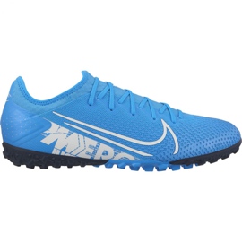 Chuteiras Nike Mercurial Vapor 13 Pro Tf M AT8004 414 azul Chuteiras Nike Mercurial Vapor 13 Pro Tf M AT8004 414 azul