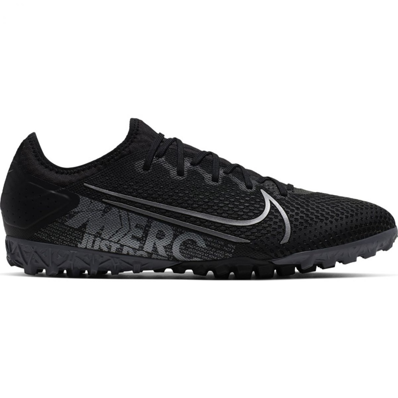 Chuteiras Nike Mercurial Vapor 13 Pro Tf M AT8004 001 pretas preto preto