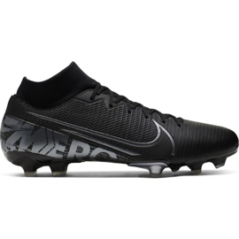 Chuteira Nike Mercurial Superfly 7 Academy FG / MG M AT7946-001 preto preto