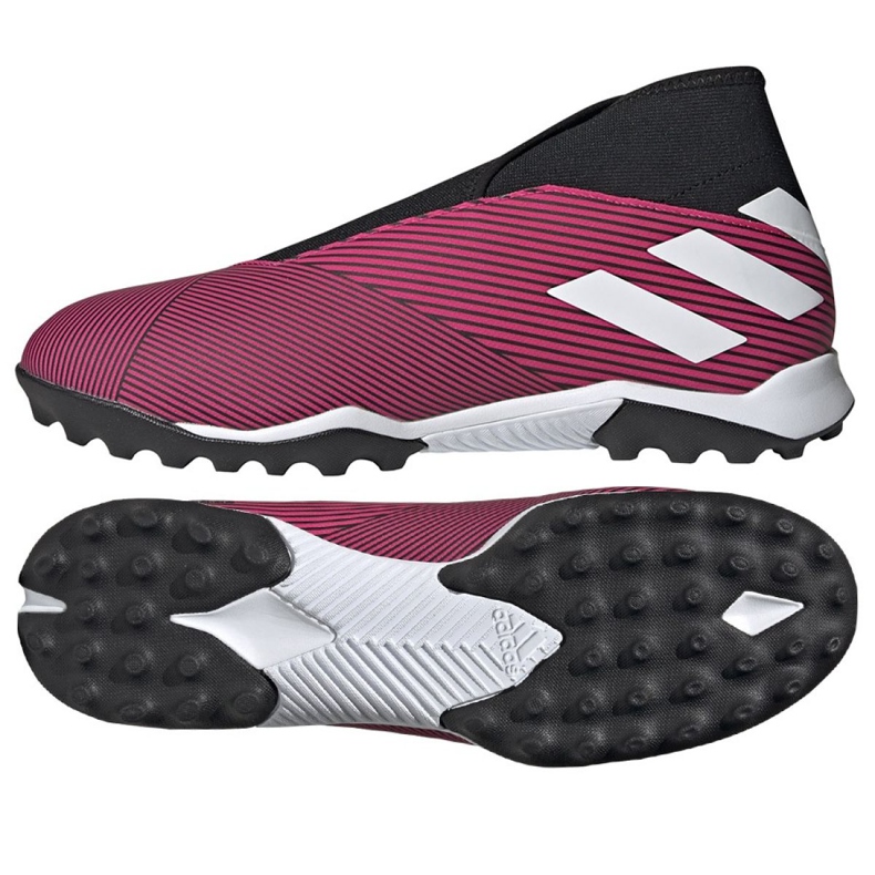 Chuteiras Adidas Nemeziz 19.3 Ll M EF0385 rosa multicolorido