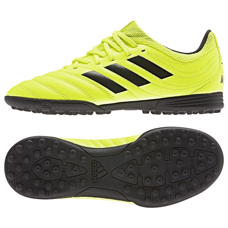 Chuteiras Adidas Copa 19.3 Tf Jr F35463 amarelo amarelo