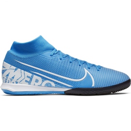 Chuteiras Nike Mercurial Superfly 7 Academy Ic M AT7975 414 azul