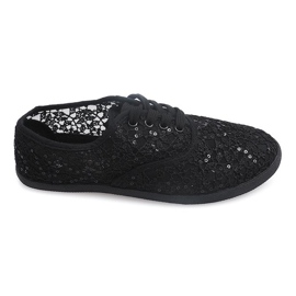 Tênis Tênis Lace Z026 Preto