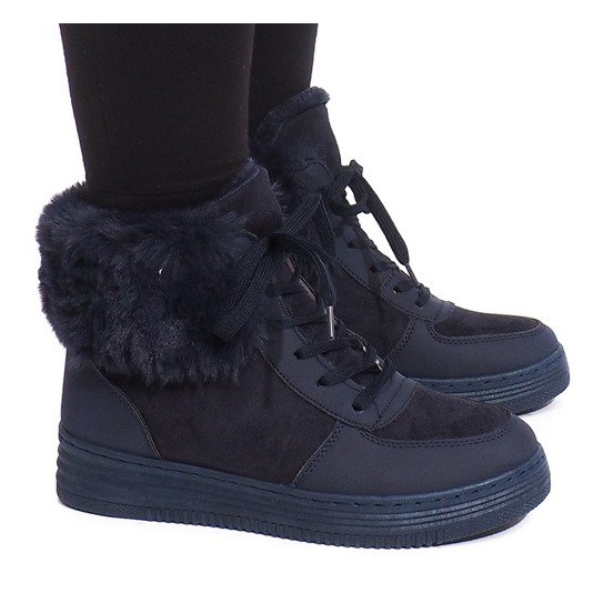 Botas bem isoladas R138 azul marinho