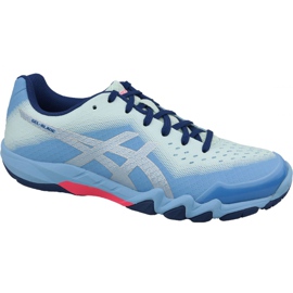 Sapato de squash Asics Gel-Blade 6 W R753N-400 azul azul