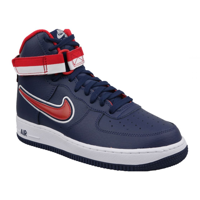 Sapata Nike Air Force 1 High '07 LV8 M AV3938-400 azul marinho