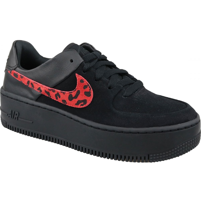 Sapatos Nike Air Force 1 W Sage Lo Premium W BV1979-001 preto