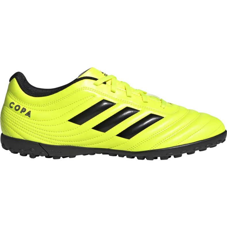 Chuteiras Adidas Copa 19.4 Tf M F35483 amarelas amarelo amarelo