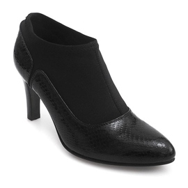 Botas elegantes em um poste 8367-2A preto