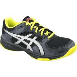 Tênis de voleibol Asics Gel-Tactic Gs Jr 1074A014-001 preto preto