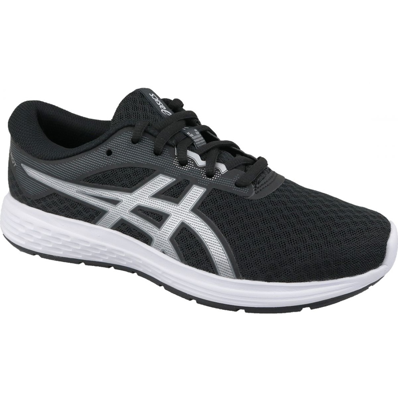Tênis de corrida Asics Patriot 11 Gs Jr 1014A070-002 preto