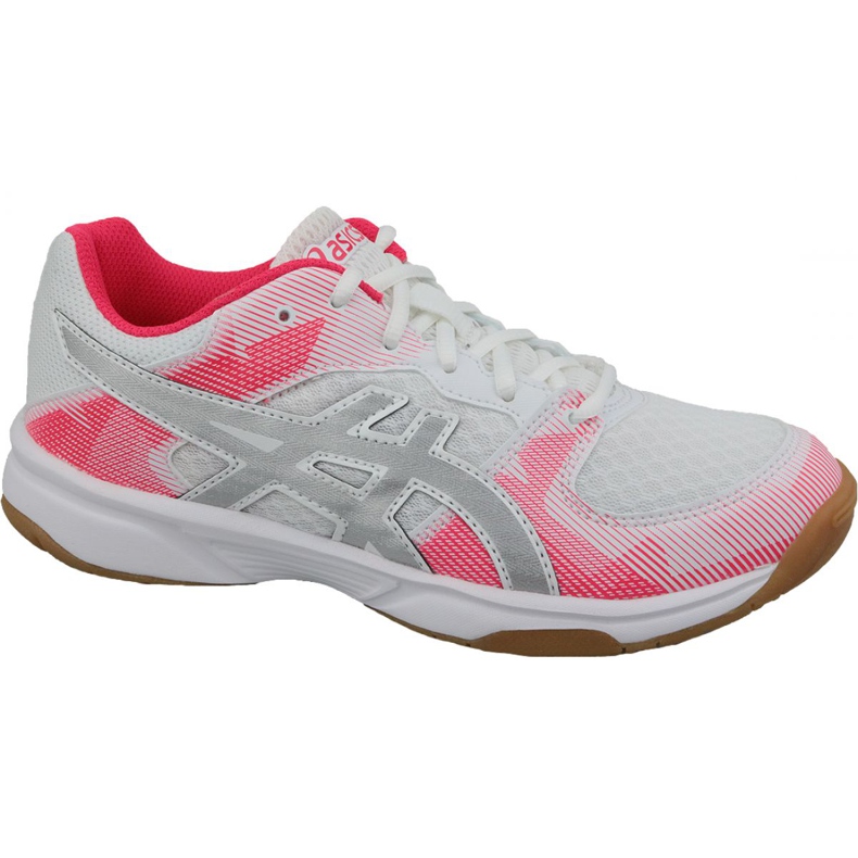 Tênis de voleibol Asics Gel-Tactic Gs Jr 1074A014-101 branco cinza