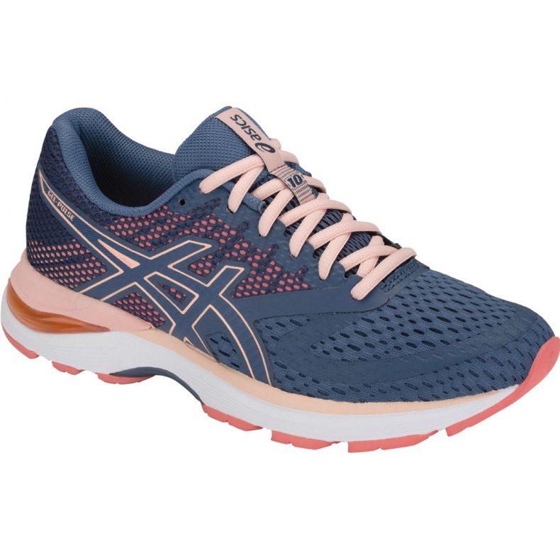 Tênis de corrida Asics Gel-Pulse 10 W 1012A010-402 azul marinho