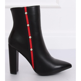 Botas de tornozelo pretas NS063P Preto Botas de tornozelo pretas NS063P Preto