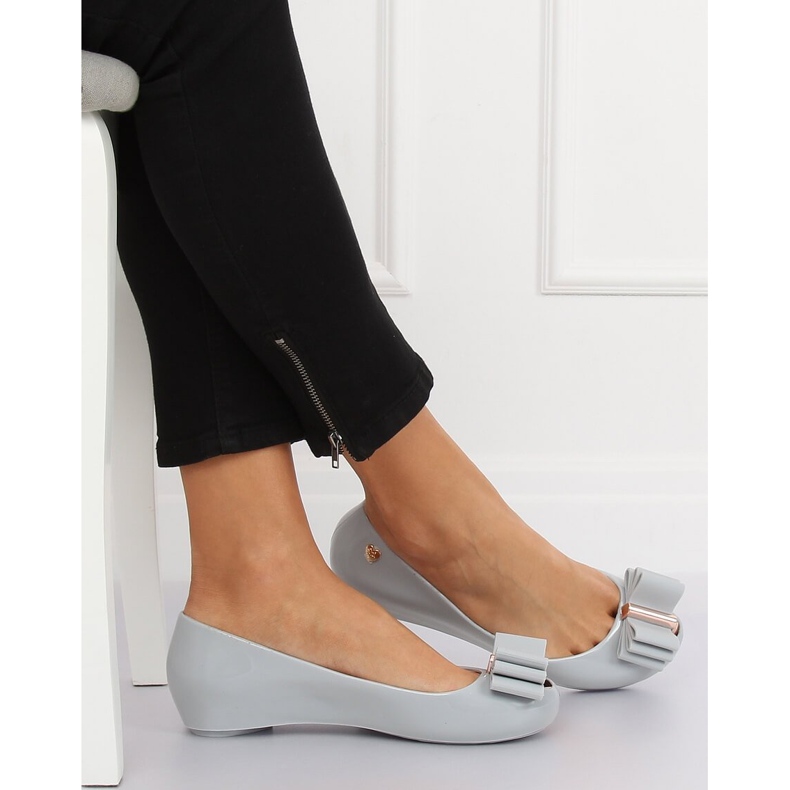 Ballerinki meliski cinza CK87-P Cinza - Ii Gat