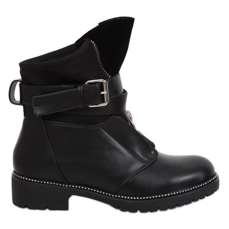 Botas militares pretas NC821 Pretas preto