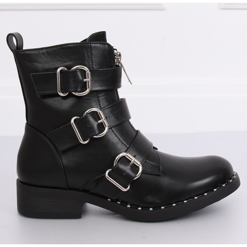 Botas militares pretas NC851 Preto