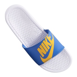 Nike Benassi Jdi Imprimir 631261-104 slides azul Nike Benassi Jdi Imprimir 631261-104 slides azul