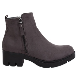 Botas cinza Jodhpur NC832 cinza