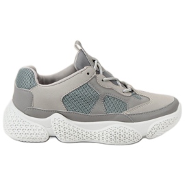 SHELOVET Tênis cinza na moda