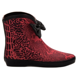 Kylie Botas de chuva vermelho
