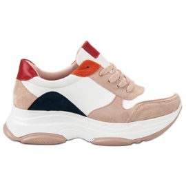 SDS Tênis leves marrom multicolorido