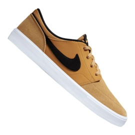 Sapato Nike Sb Solarsoft Portmore Ii M 880266-700 castanho Sapato Nike Sb Solarsoft Portmore Ii M 880266-700 castanho