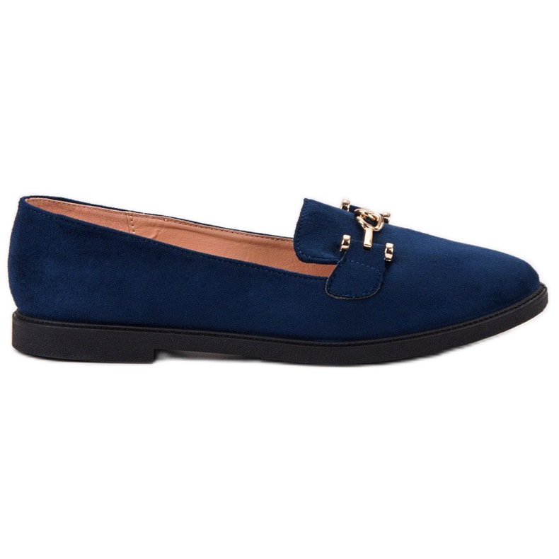 SHELOVET Suede Lords azul marinho