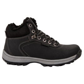 Ax Boxing preto Sapatos de Trekking Isolados