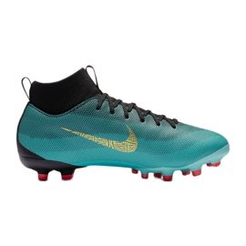 Chuteiras Nike Mercurial Superfly 6 Academy Gs CR7 Mg Jr AJ3111-390 azul Chuteiras Nike Mercurial Superfly 6 Academy Gs CR7 Mg Jr AJ3111-390 azul