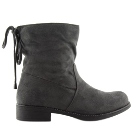 Botas cinza feminino cinza 7378-PA cinza