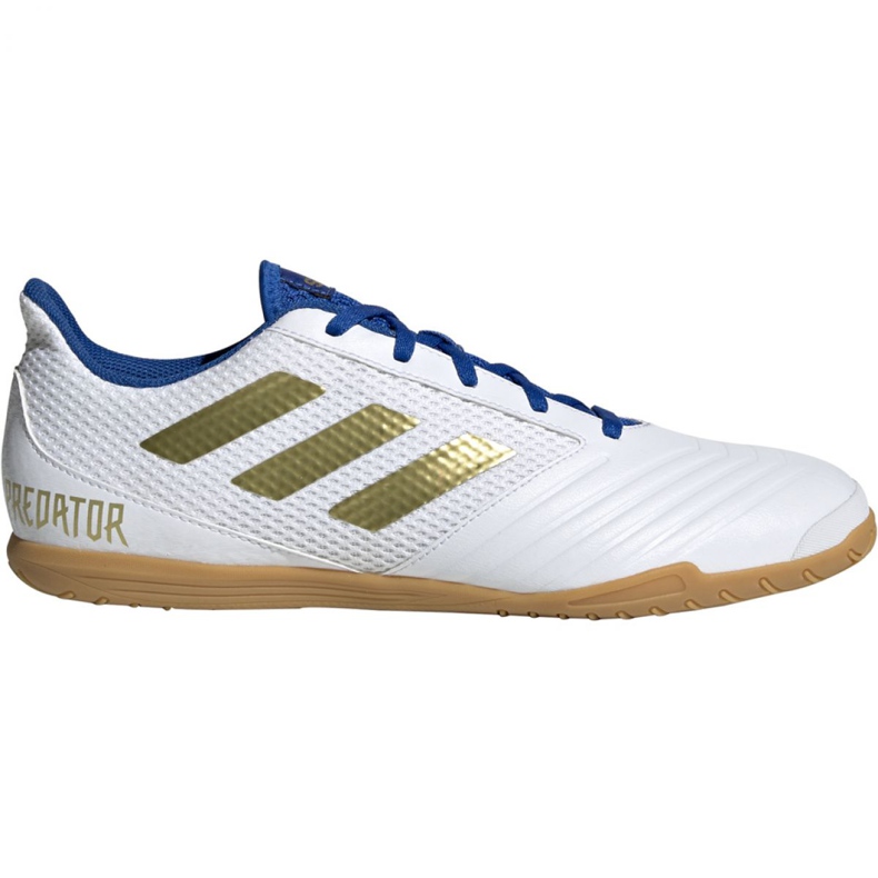 Chuteiras Adidas Predator Sala 19.4 In M EG2827 cinza branco Chuteiras Adidas Predator Sala 19.4 In M EG2827 cinza branco