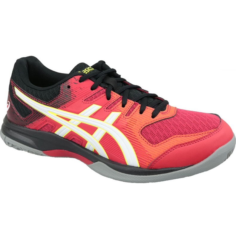 Tênis de voleibol Asics Gel-Rocket 9 M 1071A030-600 vermelho multicolorido