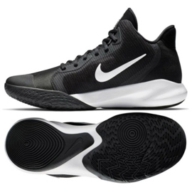Nike Precision Iii M AQ7495 002 tênis de basquete preto