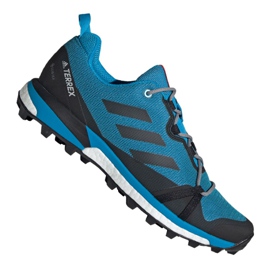 Sapatos Adidas Terrex Skychaser Lt Gtx M F36107 preto azul Sapatos Adidas Terrex Skychaser Lt Gtx M F36107 preto azul