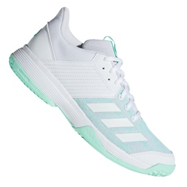 Sapatos Adidas Ligra 6 W BC1035 branco branco Sapatos Adidas Ligra 6 W BC1035 branco branco