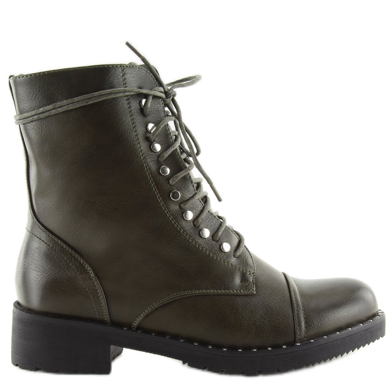 Botas verdes com tachas B0-193 verdes