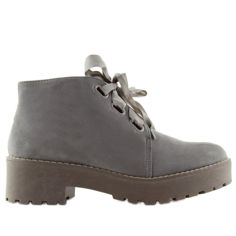 Botas cinza para mulheres cinza LL219 cinza