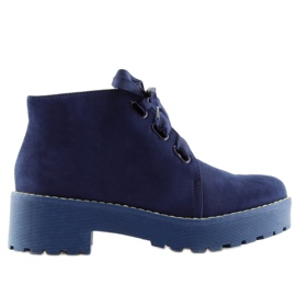 Botas azul marinho para mulher LL219 azul azul-marinho