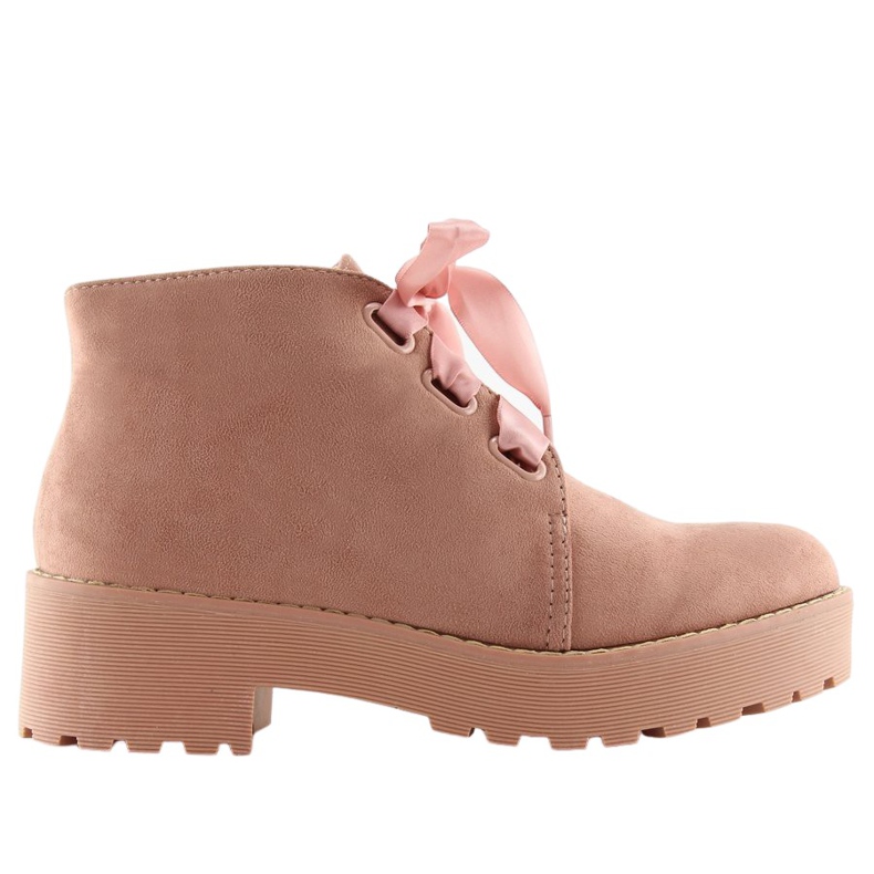 Botas femininas rosa LL219 rosa