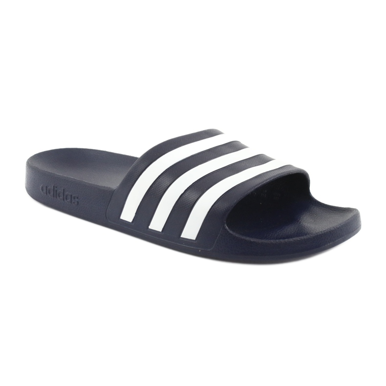 Chinelos Adidas Adilette Aqua M F35542 branco azul marinho